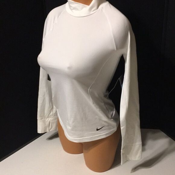 Nike Pro Warm Top - Girls Size Medium, New with Tags - Picture 3 of 9